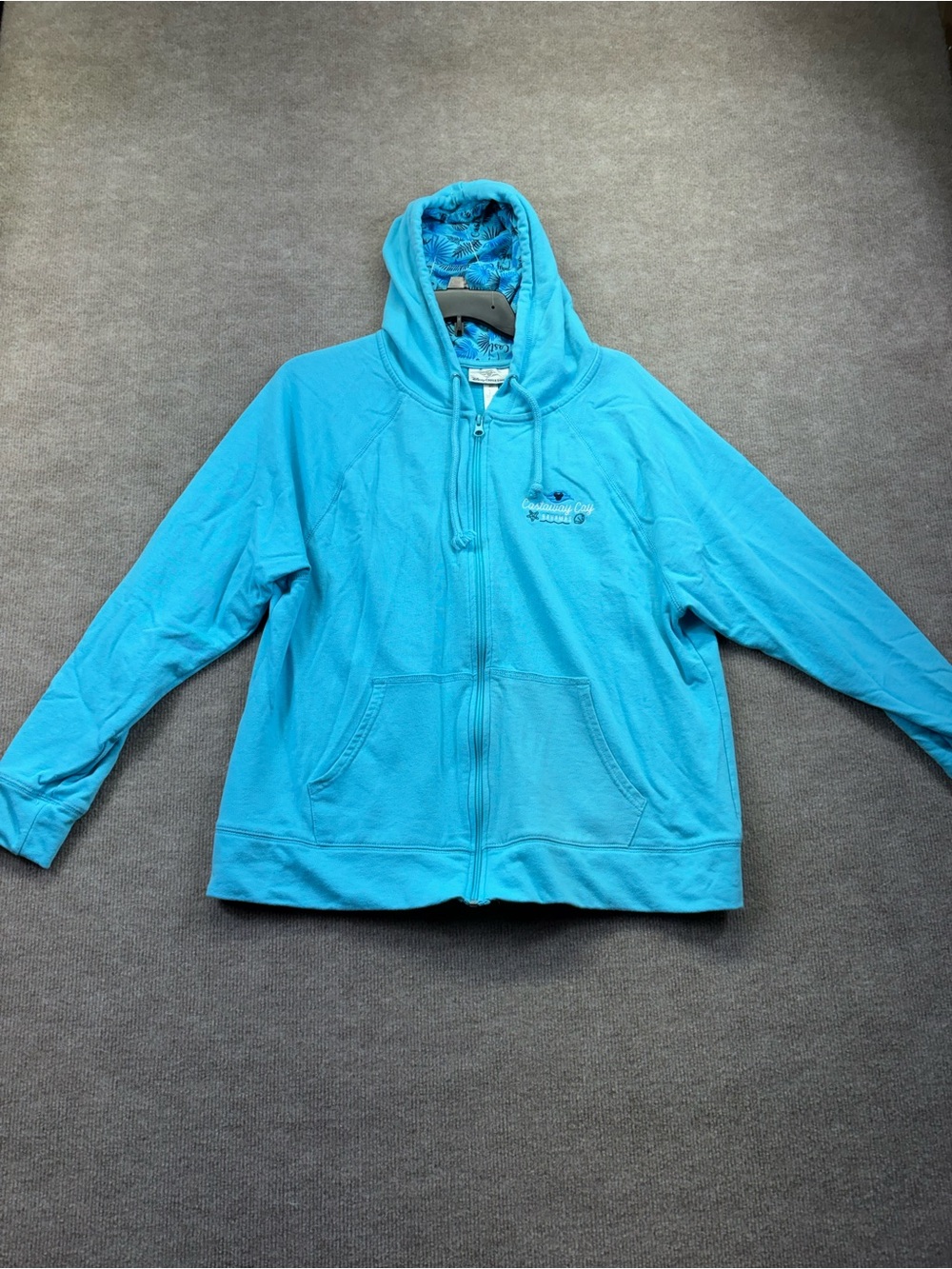 Disney Cruise Line Full Zip Hoodie Castaway Cay Bahamas Size XL